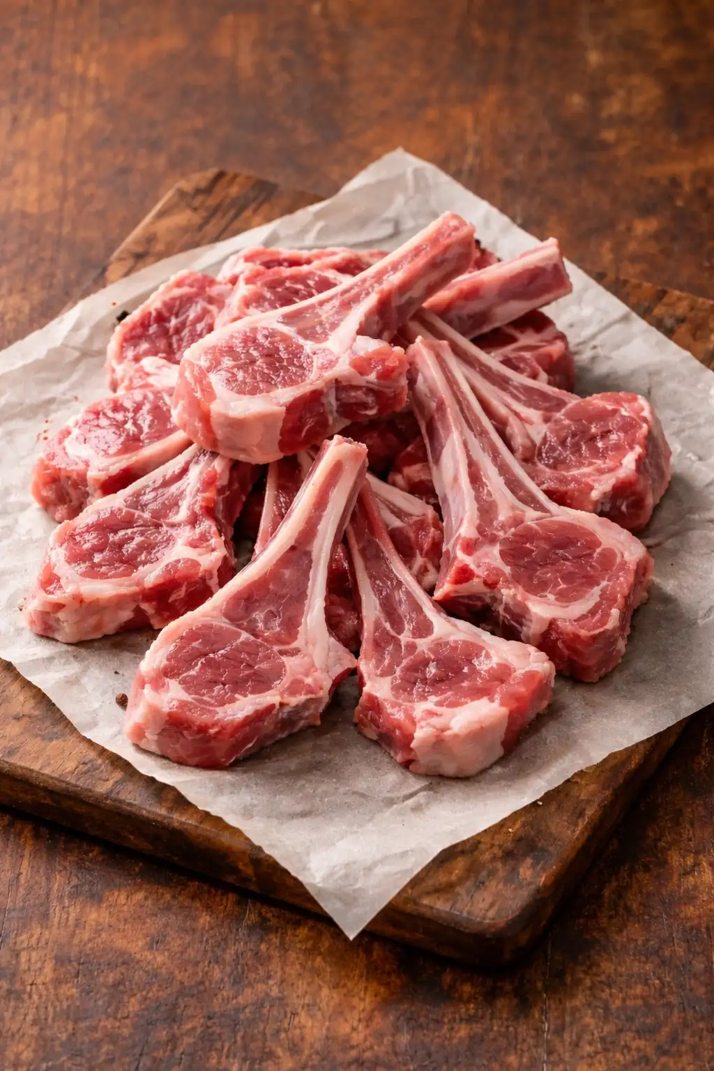 Signature organic mutton chops perfect for grilling and tandoor cooking